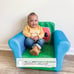 Wood Children Upholstered Chair vw4h6