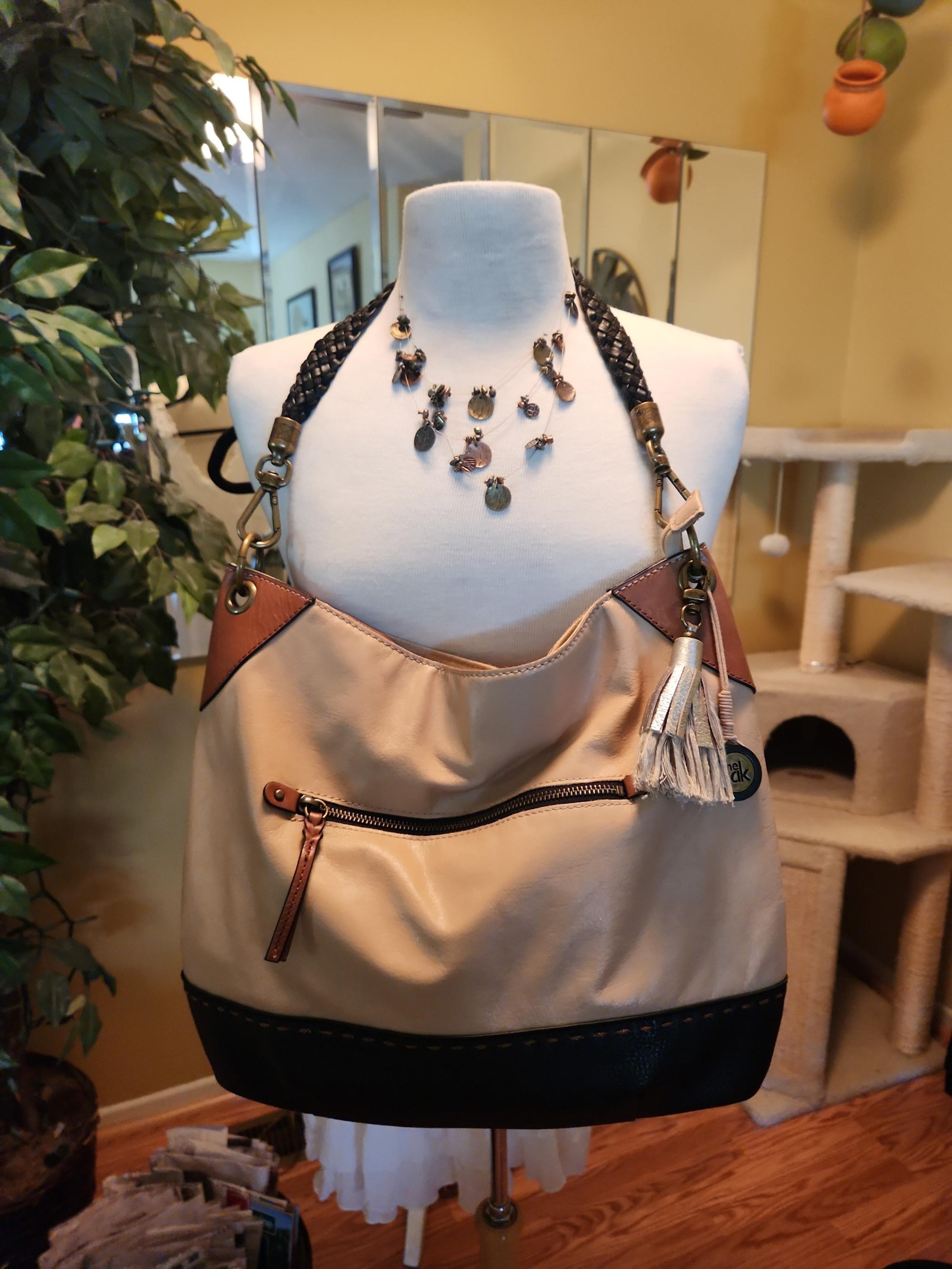 Sac 3 Toned Leather Slouch Large HOBO Bag