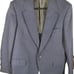 Vtg Oakton Ltd Blazer Sport Coat 100% Worsted Wool Navy Blue Jacket 40R USA Made