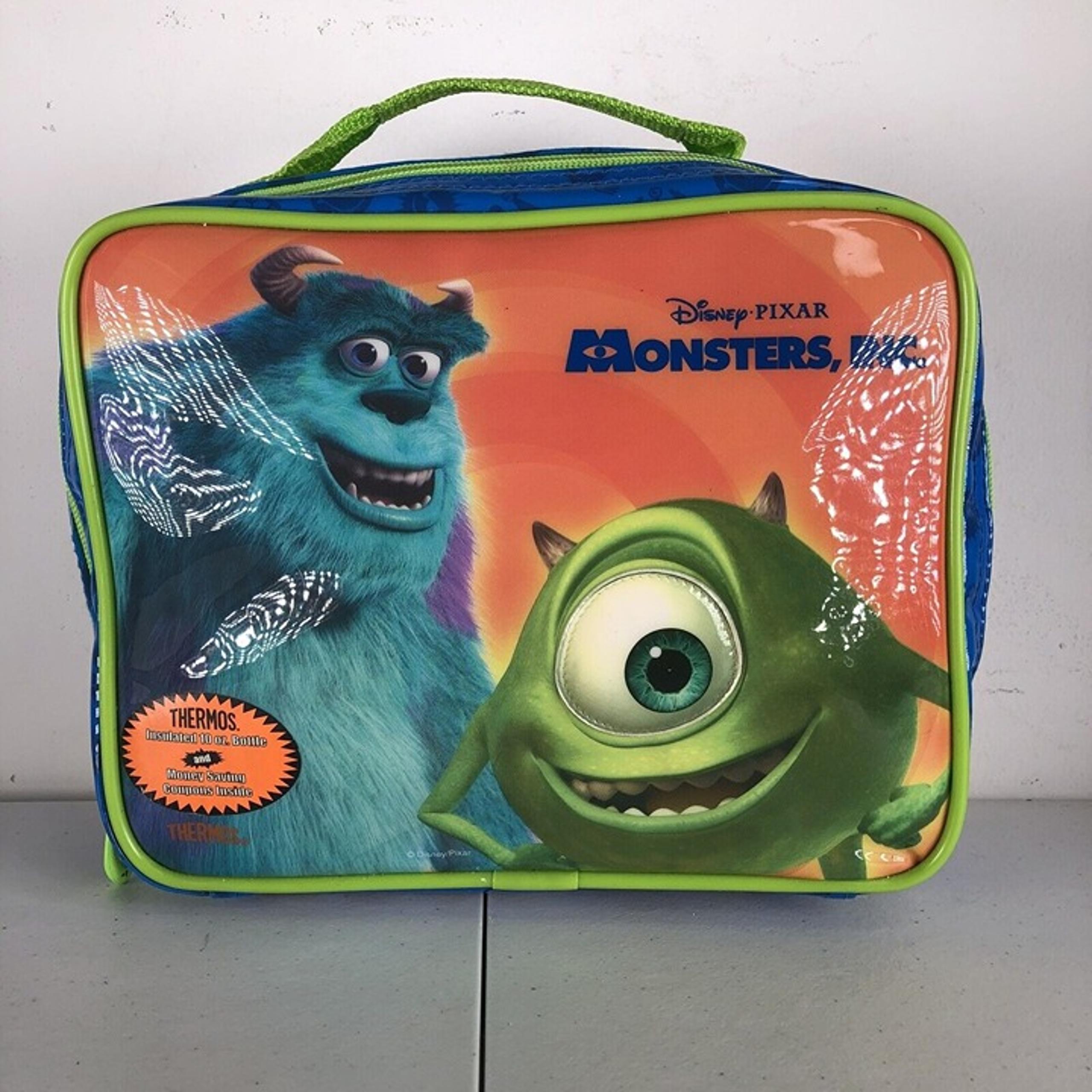 Vintage Disney Pixar Monsters Inc Lunch Box Cooler