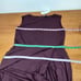 Eileen Fisher Bateau Neck Jumpsuit Size XS Women Jersey Wide Crop Leg In Cassis