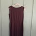 Eileen Fisher Bateau Neck Jumpsuit Size XS Women Jersey Wide Crop Leg In Cassis