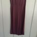Eileen Fisher Bateau Neck Jumpsuit Size XS Women Jersey Wide Crop Leg In Cassis