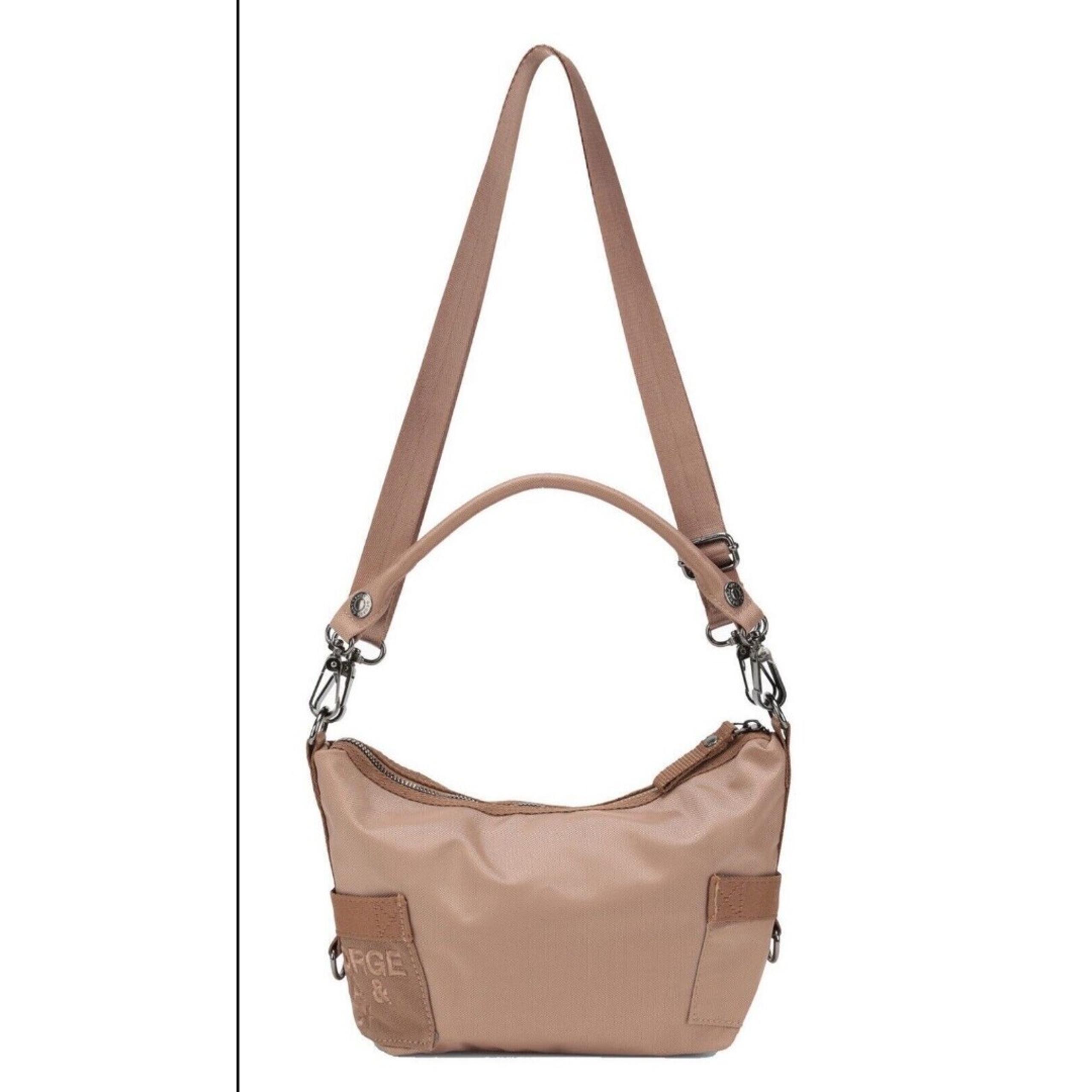 GEORGE GINA & LUCY Basic Nylon Wia Bag Sac Tan Crossbody Lightweight