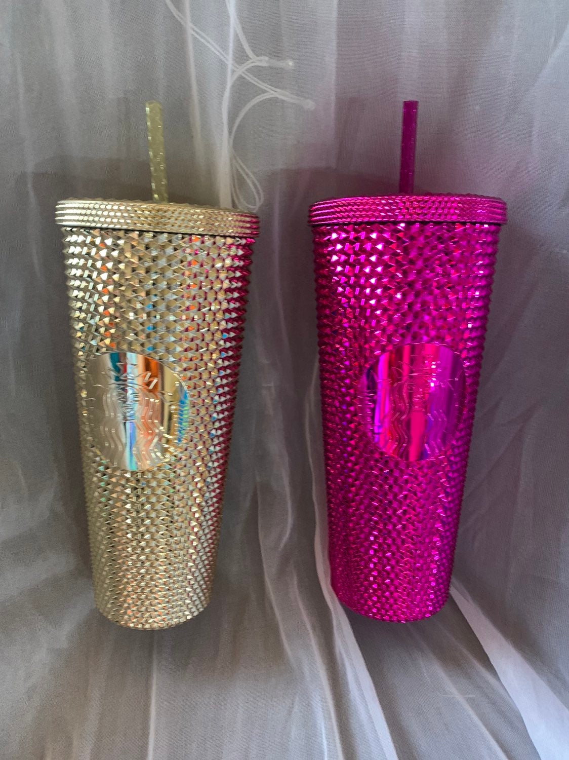 Starbucks tumbler holiday bundle sangria and gold