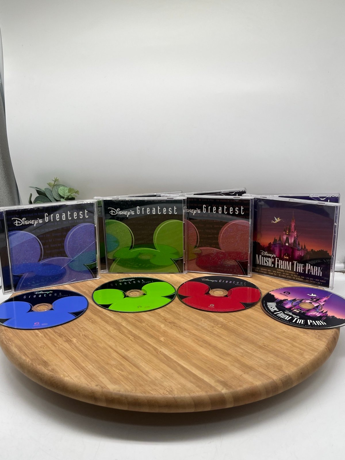Disney's Greatest Audio CD's Vol. 1,2,3 Walt Disney Records Music From The Park