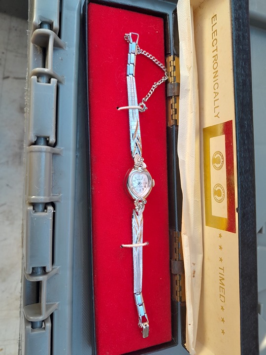 Heart-Shaped Geneva Watch