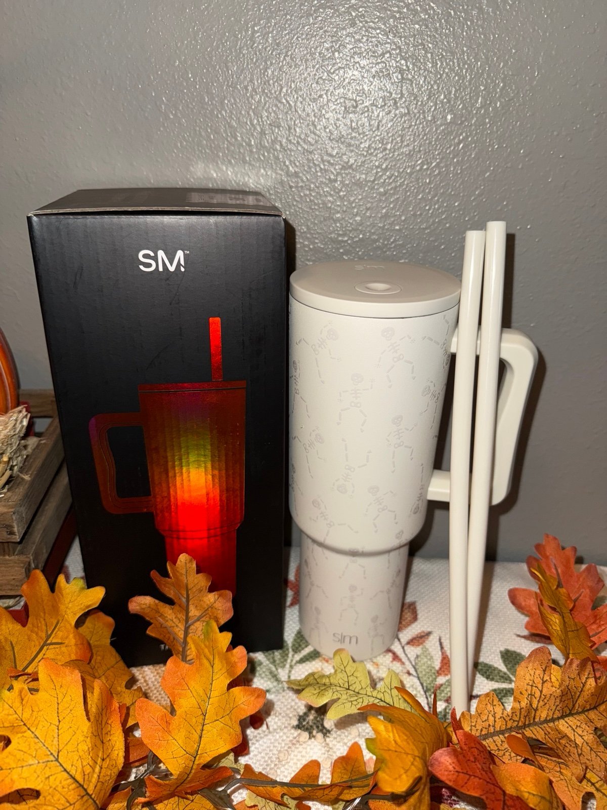 Simple Modern Trek Tumbler -Skeletons