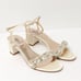 Badgley Mischka Tanessa Dress Sandals, Ivory, Women's 7 M