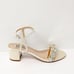 Badgley Mischka Tanessa Dress Sandals, Ivory, Women's 7 M