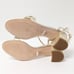 Badgley Mischka Tanessa Dress Sandals, Ivory, Women's 7 M