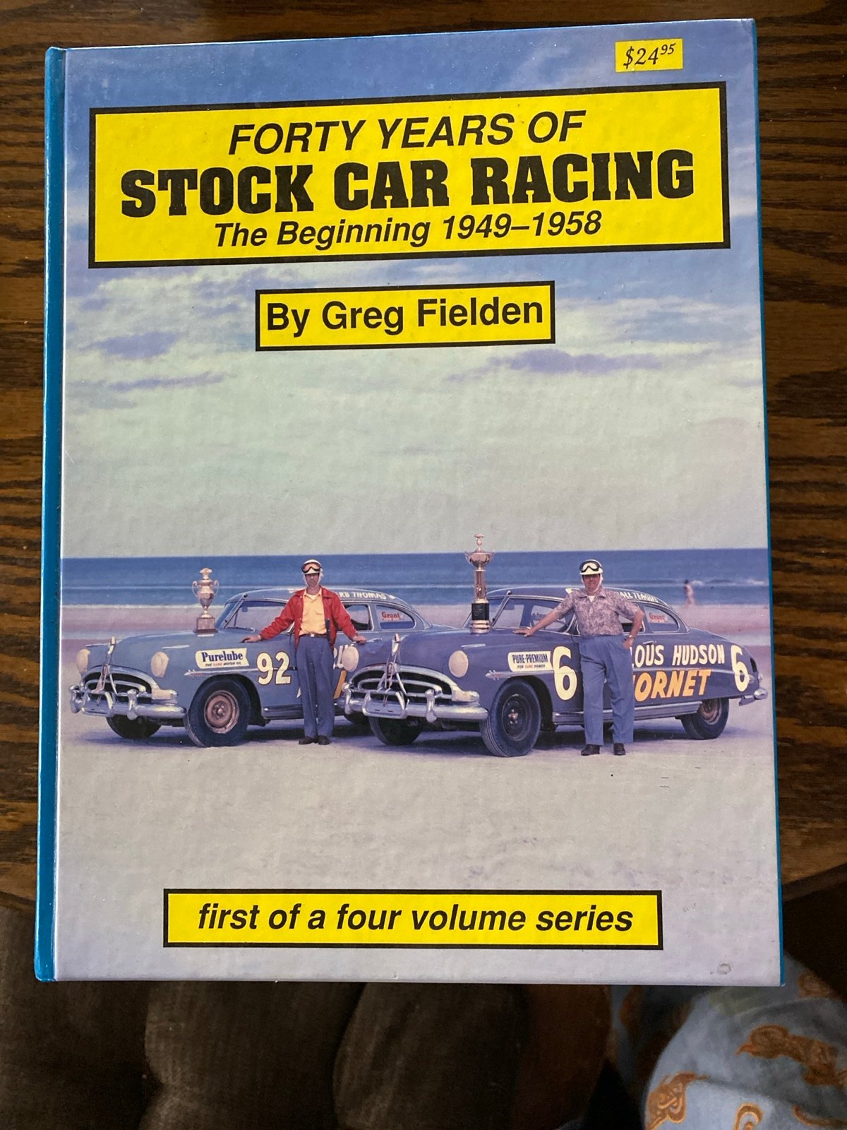 Set of four Forty Years of Stock Car Racing by Greg Fielden