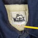 Vintage Woolrich Jacket Mens XL Navy Blue Sherpa Lined Pea Coat Anchor Buttons