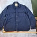 Vintage Woolrich Jacket Mens XL Navy Blue Sherpa Lined Pea Coat Anchor Buttons