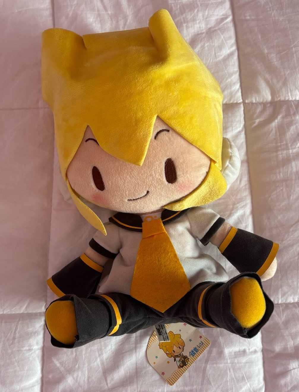 VOCALOID Kagamine Len Fuwa Plush Stuffed Animal