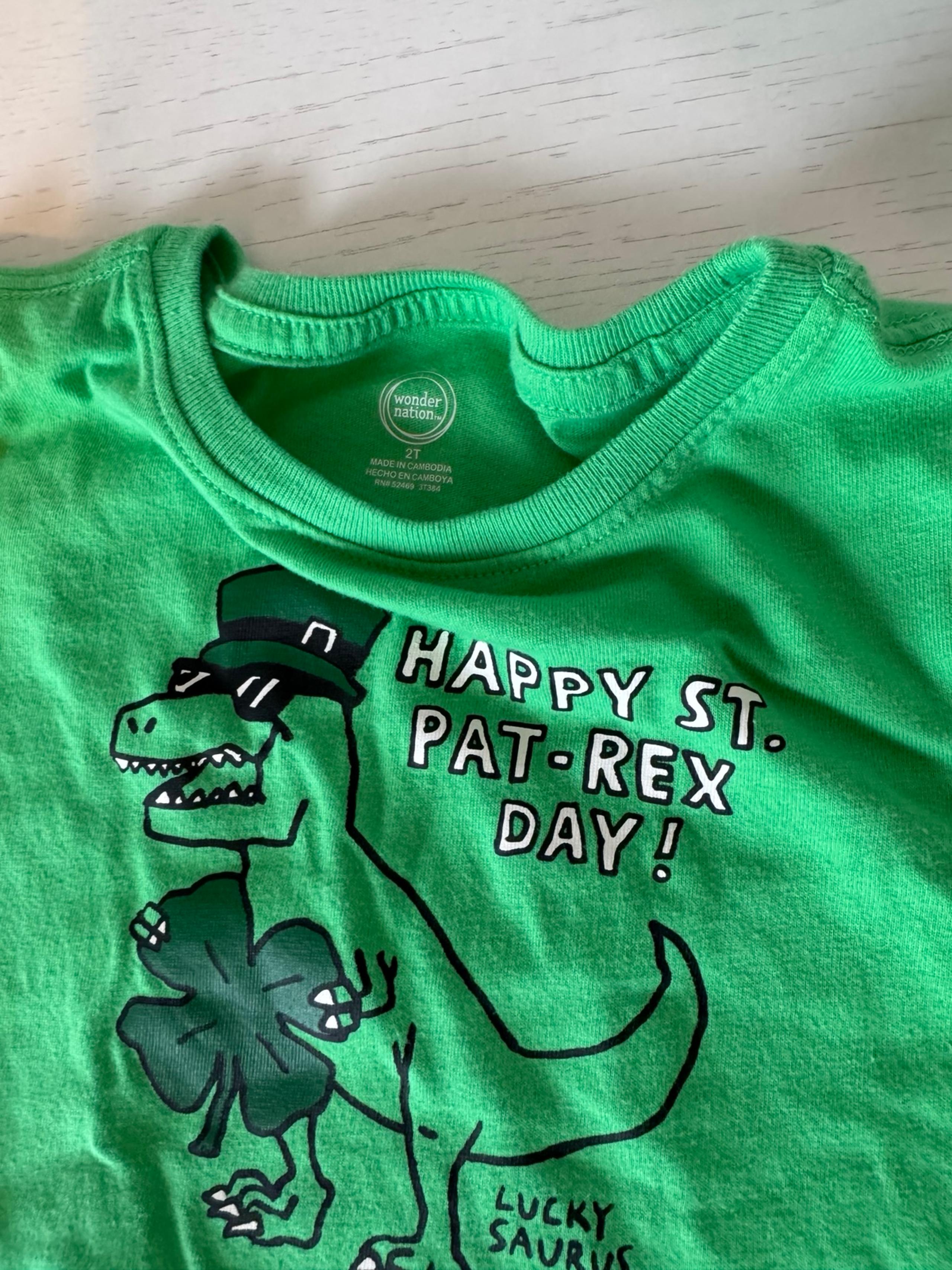 Toddler St. Patrick’s Day Shirt 2t