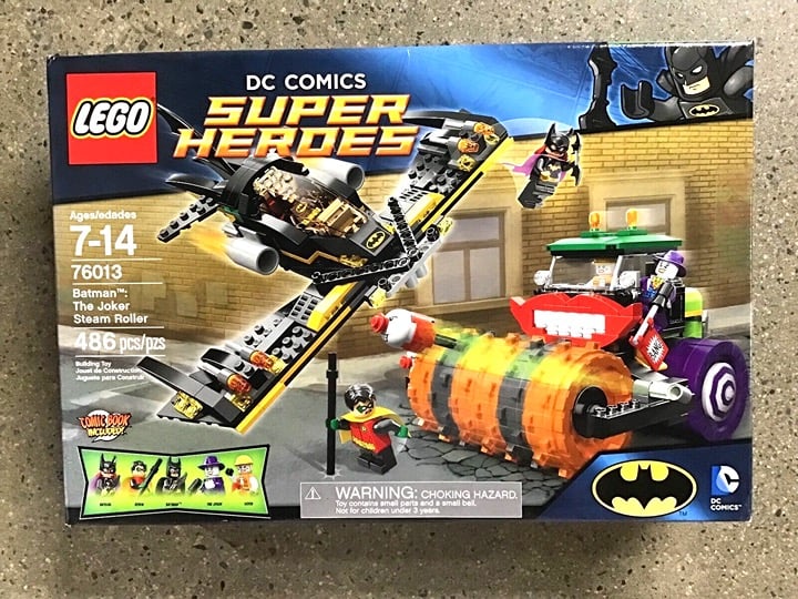 LEGO Batman The Joker Steam Roller 76013 Building Kit 486 Pcs NEW SEALED