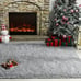 Soft Fluffy Bedroom Rugs, 4 x 6 Feet Indoor Shaggy Plush Area Rug