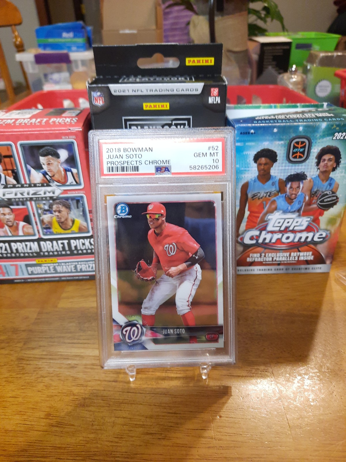 JUAN SOTO 2018 TOPPS BOWMAN CHROME # BCP52 GEM MINT 10