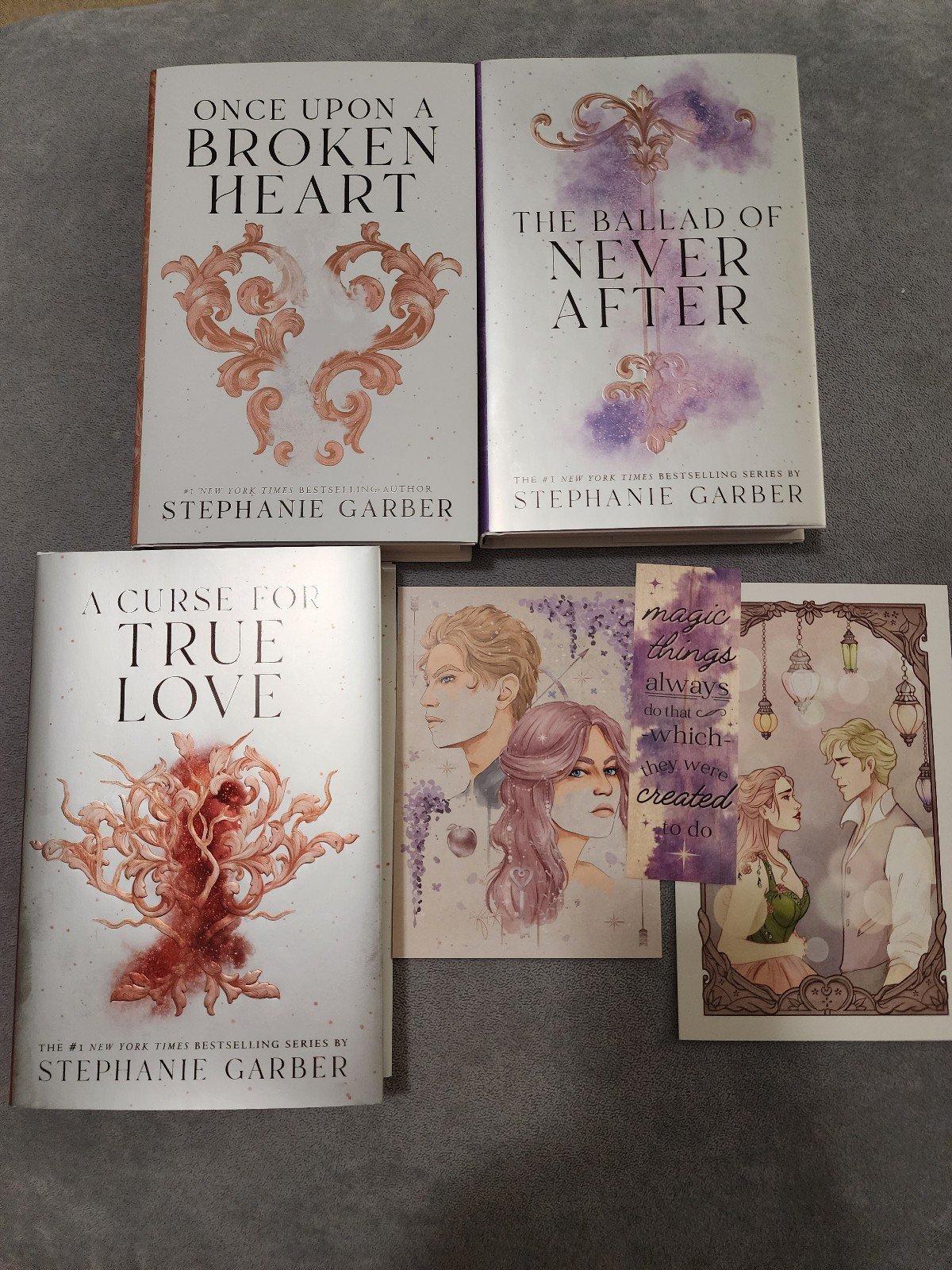 OwlCrate Once Upon a Broken Heart trilogy by Stephanie Garber