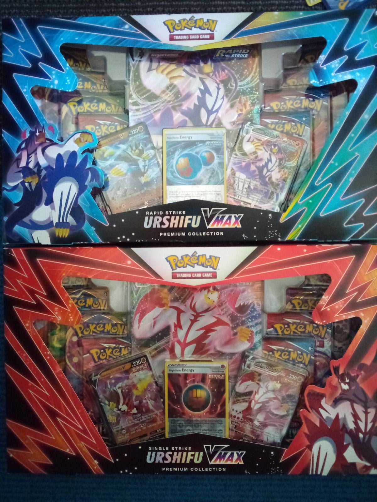 Pokemon urshifu v boxes