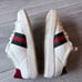 Authentic WOMEN'S GUCCI ACE SNEAKER WITH BEE size 36