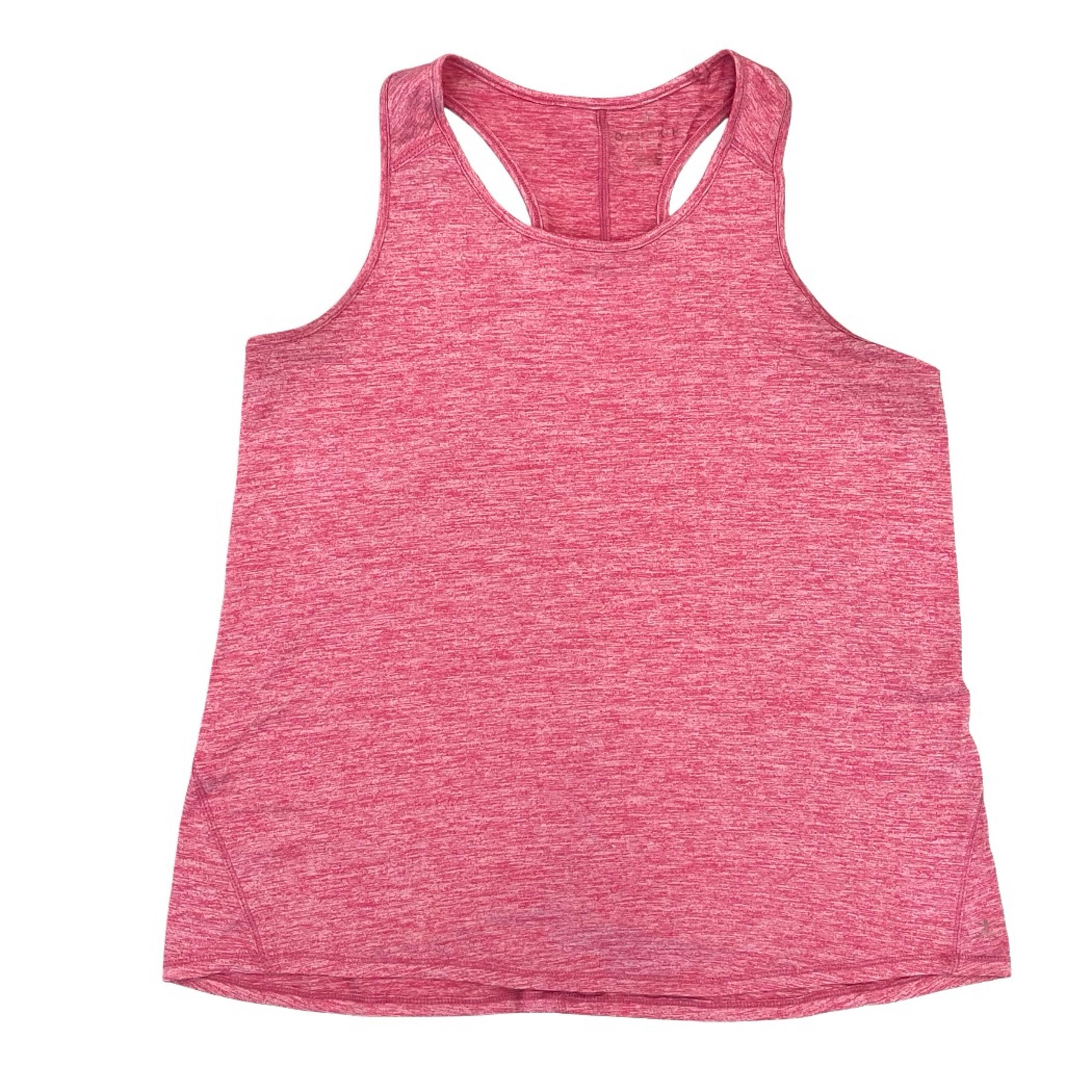 Danskin Womens M Racerback Tank Top Athletic Pink