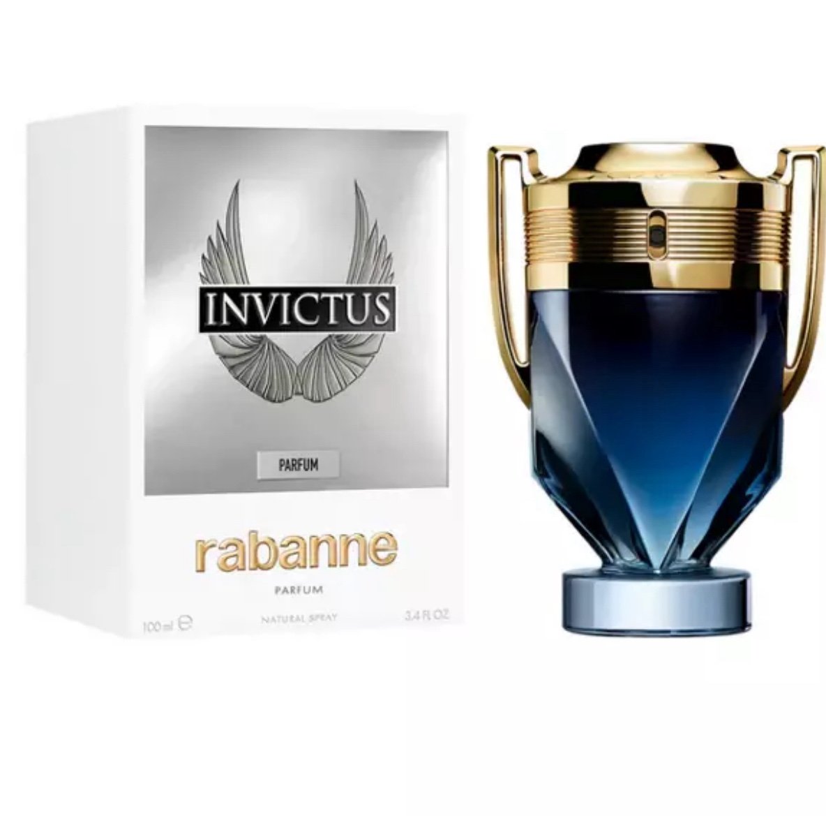 Invictus Parfum by Paco Rabanne 3.4oz Parfum for Men NEW SEALED Box