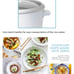 Elite Gourmet ERC003 Electric Rice Cooker with Automatic Keep Warm Makes Soups,