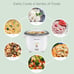 Elite Gourmet ERC003 Electric Rice Cooker with Automatic Keep Warm Makes Soups,
