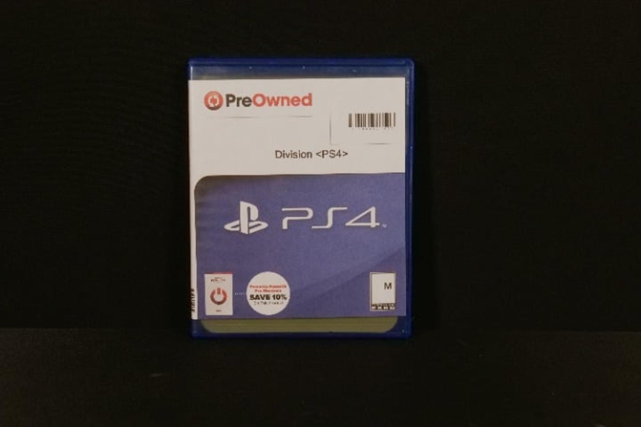 Sony PlayStation 4 PS4 Game - Tom Clancy's The Division