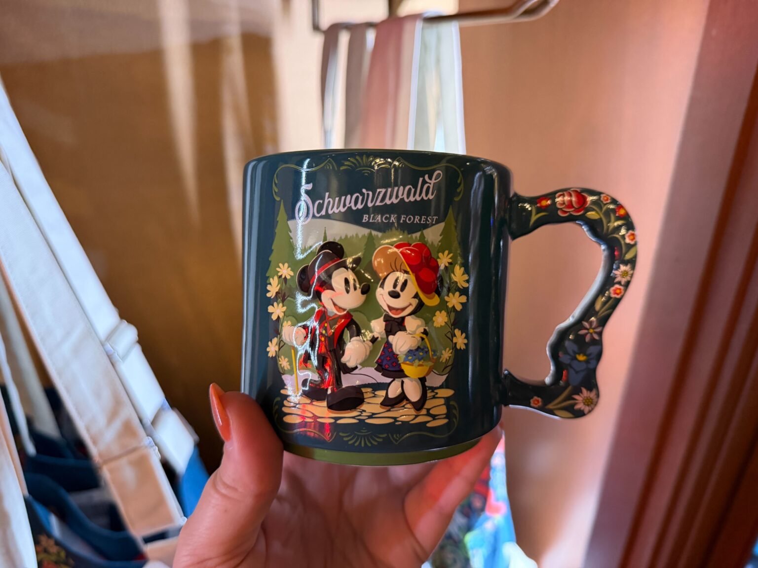 Disney Parks 2025 Epcot Germany Mickey Schwarzwald Black Forest Coffee Mug
