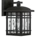 Quoizel Canyon 1-Light 9.25-in H Matte Black Outdoor Wall Light