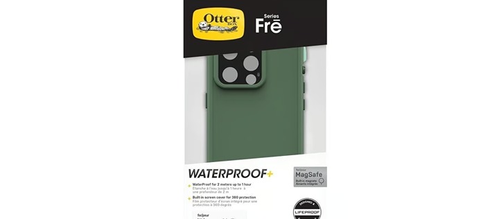 NEW OtterBox I PHONE 14 PRO water proof case with MagSafe protector green