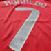 Cristiano Ronaldo Manchester United CL 2008 Final New Men's Retro Soccer Jersey