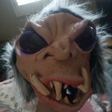 Scary Alien Halloween Mask Chupacabra