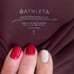 NWT Deep Burgandy Capri Athleta Leggings Small