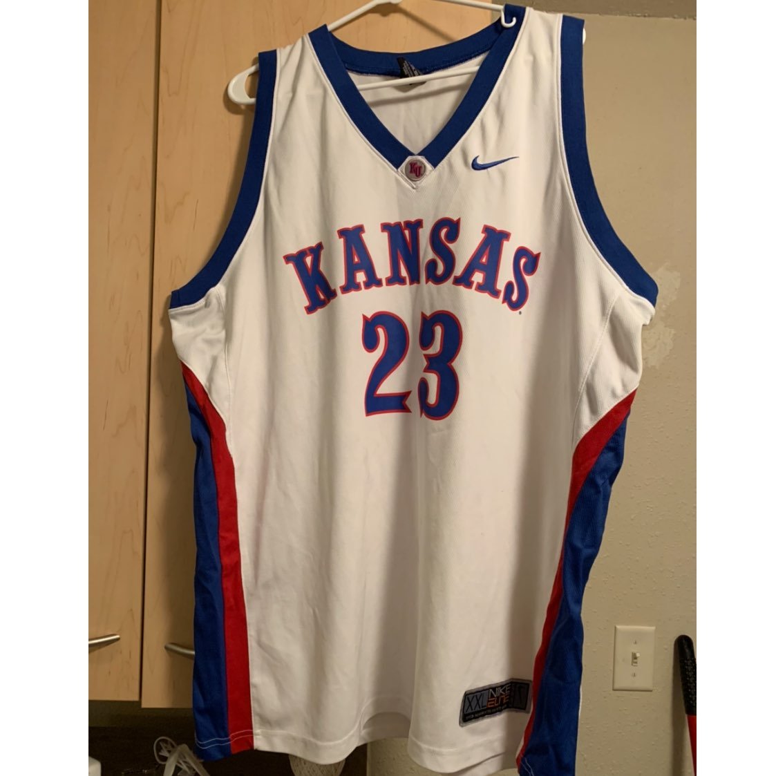 Cheapest Release Nike Kansas Jayhawks Basketball Jersey Xxl Factory Online Sales Tacticalcamp Com