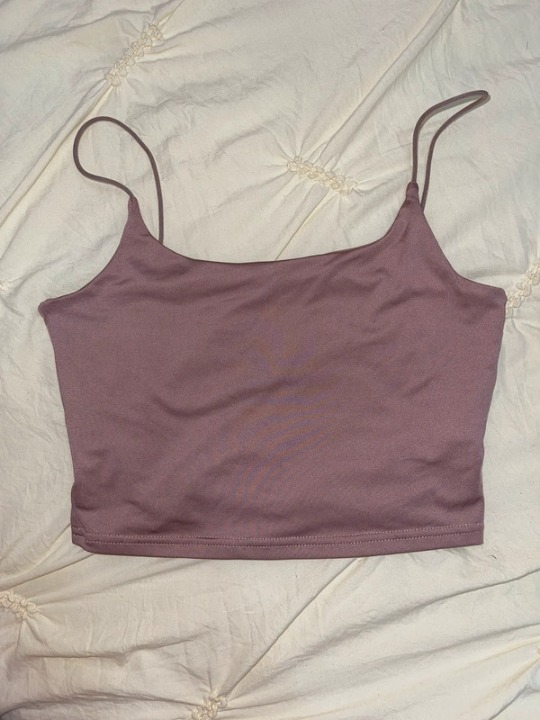 tank Brown Pink Crop Tank Top Comfy