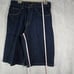 Anchor Blue Vintage Baggy Jean Shorts Men 29x14 Denim Jorts Blue Skater Y2K