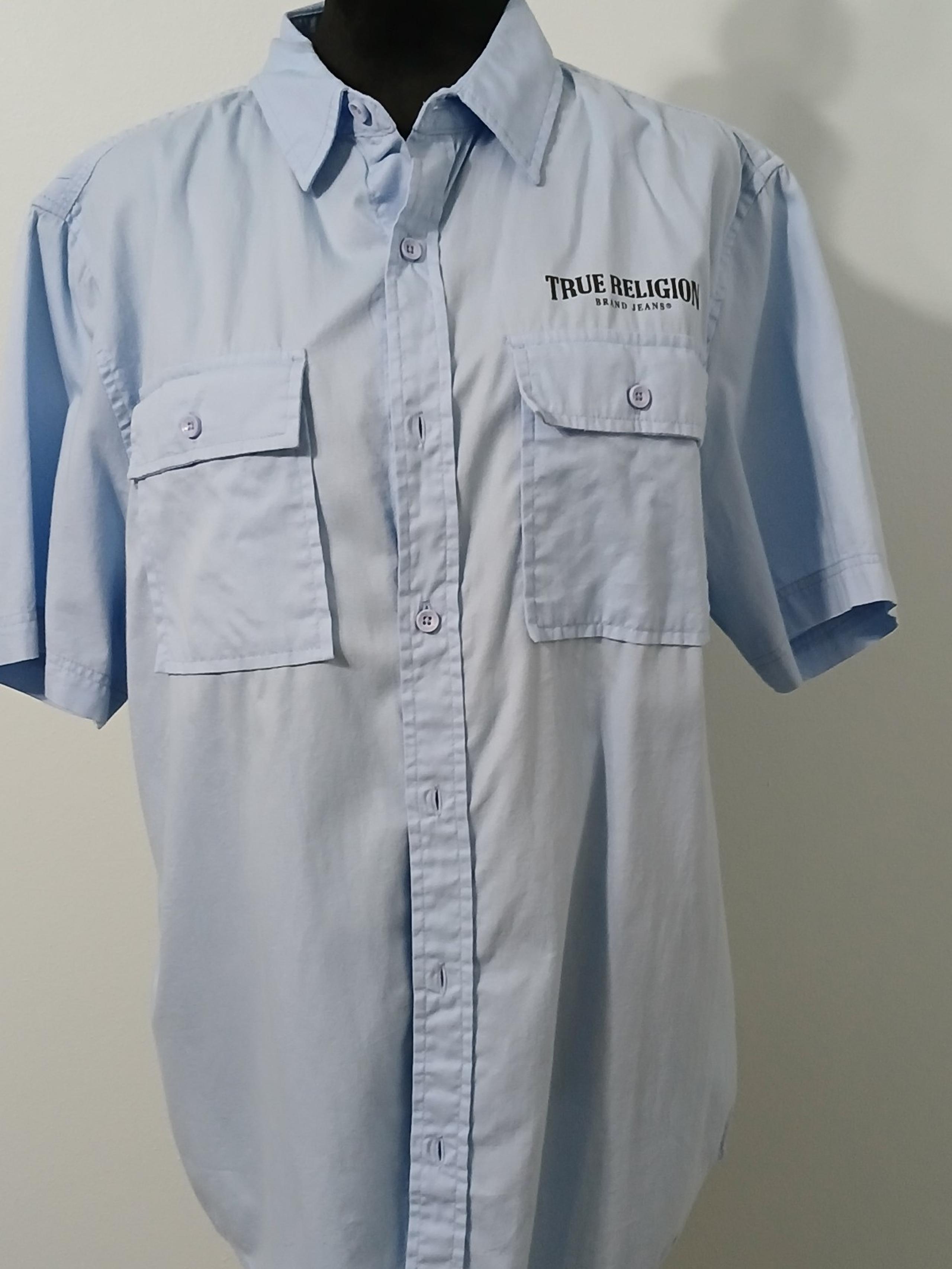 True Religion Button Down Men's Shirt
