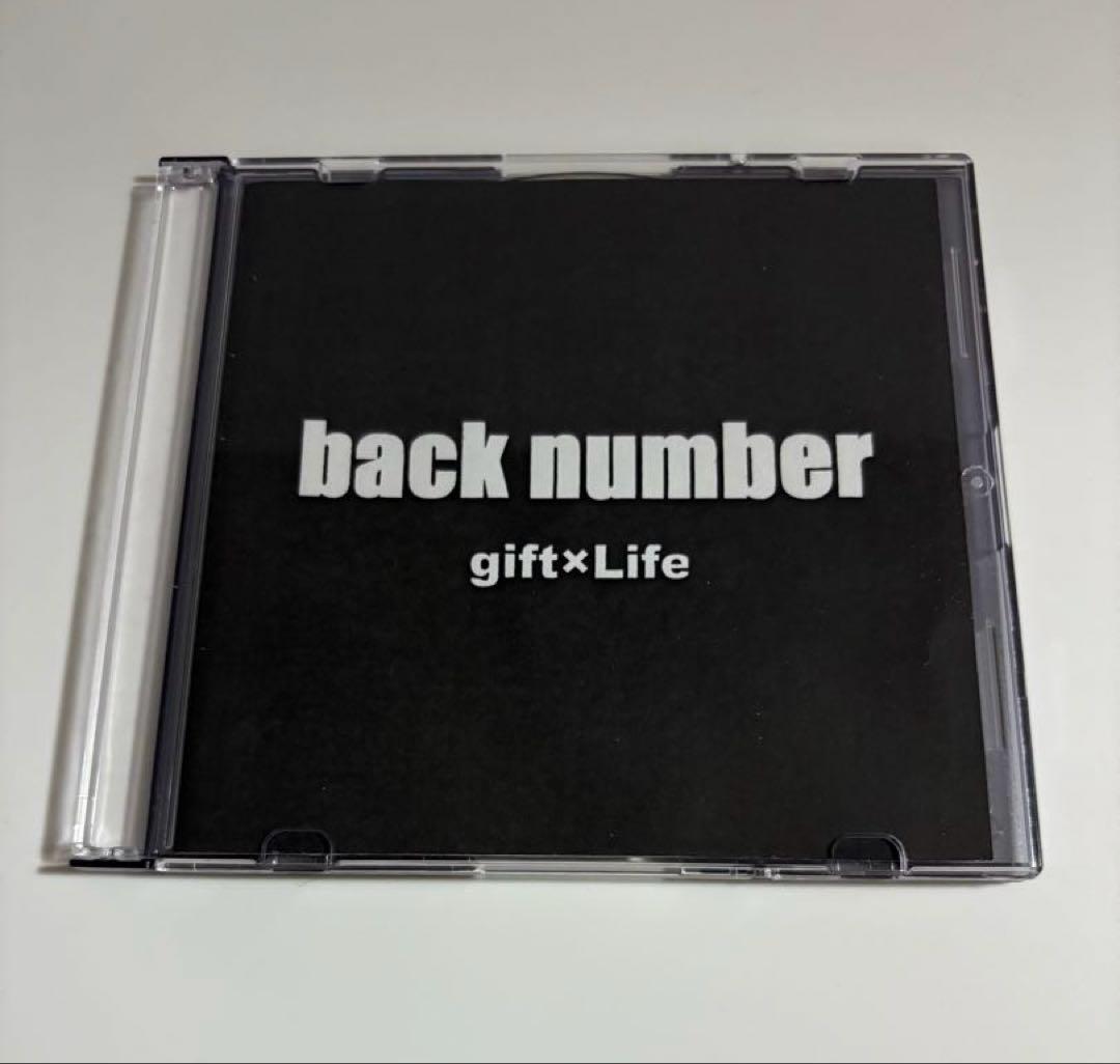 back number 1stデモCD gift×Life back number 1stデモCD☆ gift×Life☆ - メルカリ