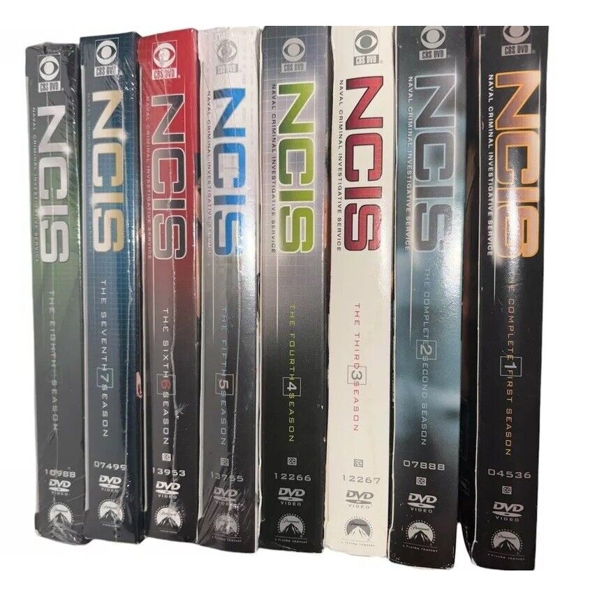 NCIS: The Complete Seasons 1-8 DVD Set Naval Crimes Drama Mark Harmon