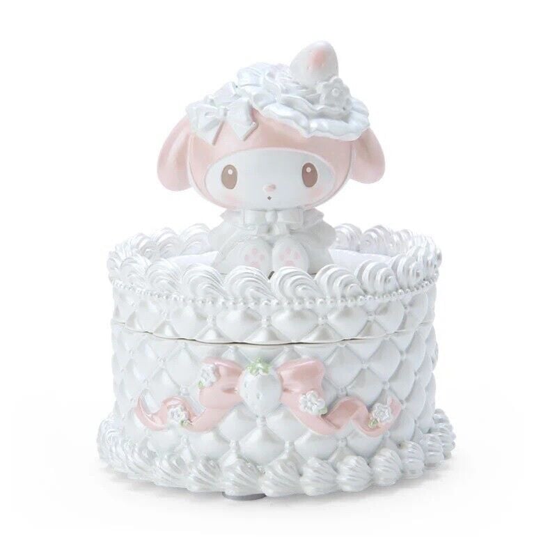 LIMITED EDITION my melody strawberry tea time sanrio ceramic jewelry holder