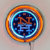 New Haven Railroad neon wall clock