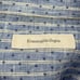 Ermenegildo Zegna Mens Pure Linen Shirt Size XXL Blue Classic Preppy MRSP 830