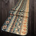 Vintage Quilted Halloween Table Runner 12x72 Witches Pumpkins Mummies