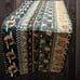Vintage Quilted Halloween Table Runner 12x72 Witches Pumpkins Mummies