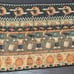 Vintage Quilted Halloween Table Runner 12x72 Witches Pumpkins Mummies