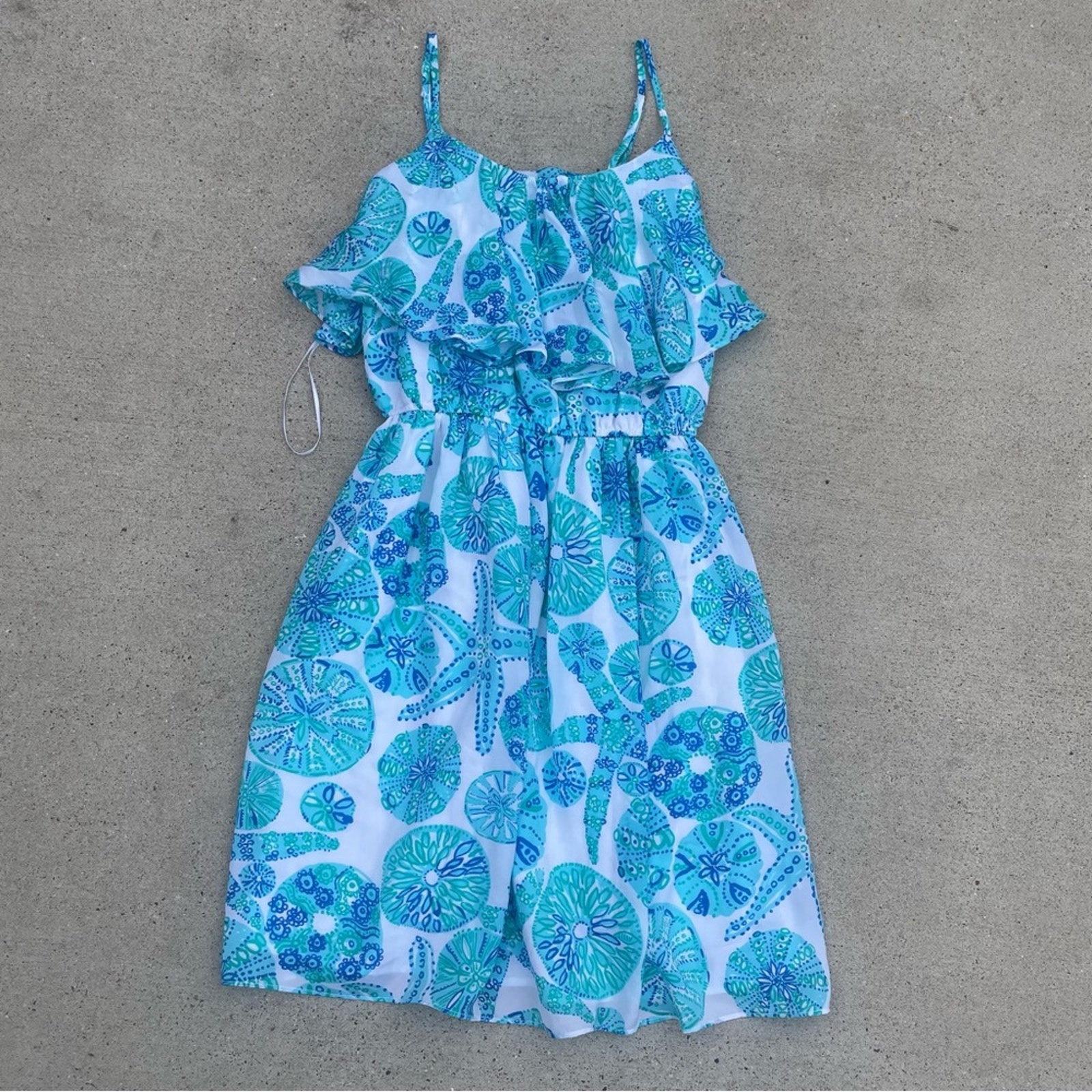 Lilly Pulitzer x Target S Blue Sea Urchin For You Sand Dollar Sundress Resort